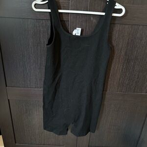 Black Sleeveless Jumpsuit